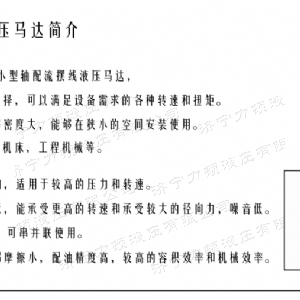 火狐在线手机版（大中国区）后油口系列马达